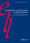 ENGLISH LANGUAGE & LINGUISTICS